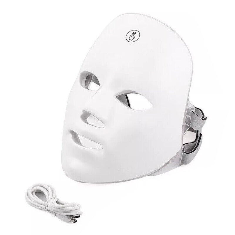 LED mask color modes display