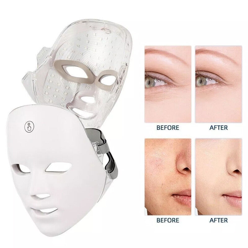 LED mask side profile