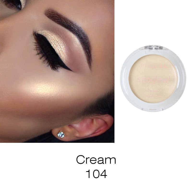 High-light brightening repair paste on skin